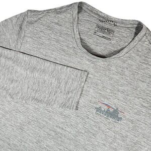 Patagonia T Shirt Men Medium Gray Save Our Home Planet Graphic Tee Performance